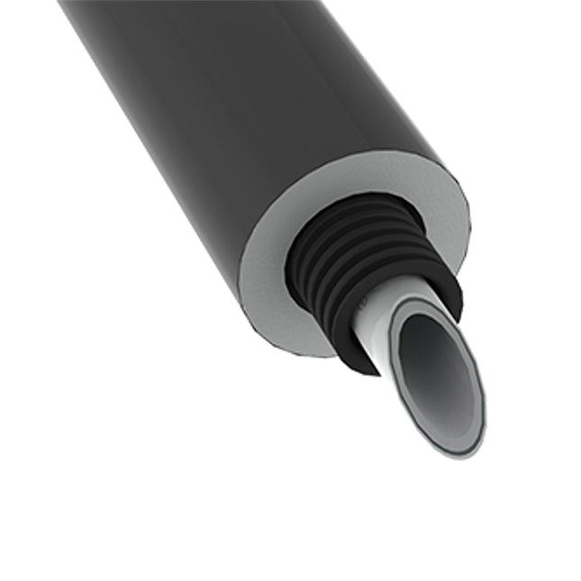 AluComposite rör-i-rör med isolering rulle 26x3 25/50 m